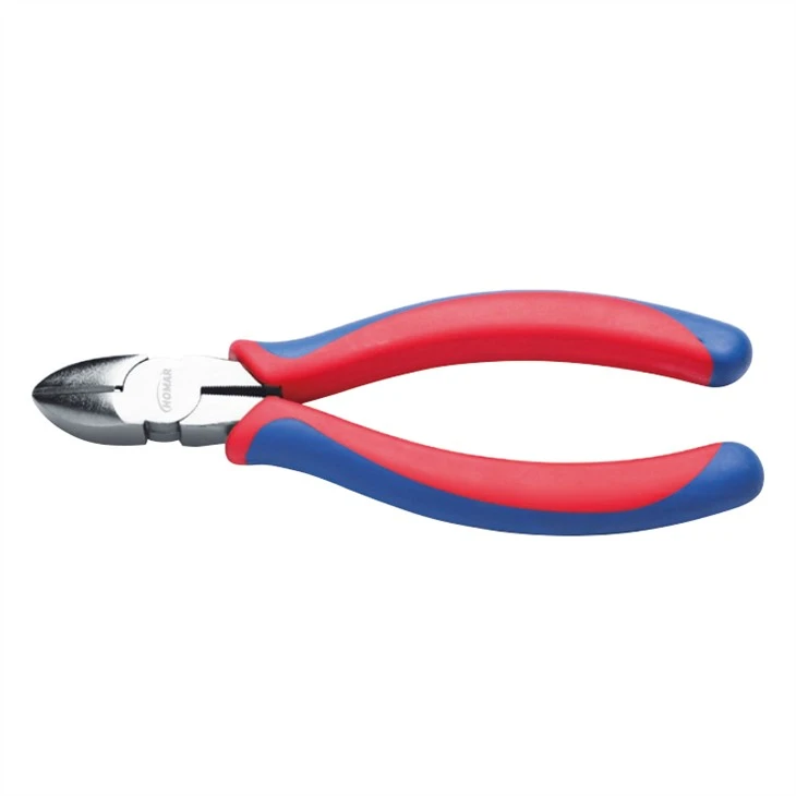 Diagonal Hlau Txiav Pliers Nrog yas tuav tuav