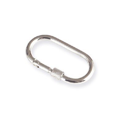 Zinc Plated Snap Hook Nrog Ntsia Hlau Xauv